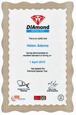 Helen Adams ADI Driving lessons in Chichester