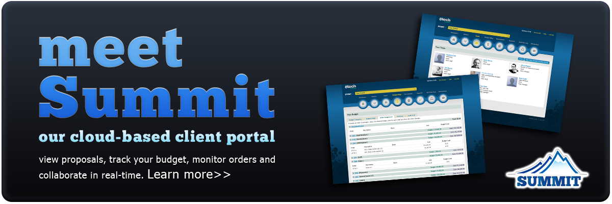 meet summit, our cloud-based client portal. view proposals, track your budget, monitor orders and collaborate in real time.