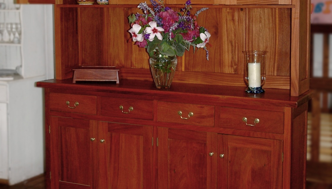 Sideboard and hutch