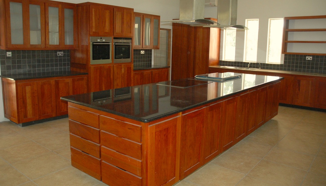 Custom rosewood kitchen