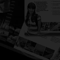 Cover and inside spread of a brochure designed for English UK Southwest.