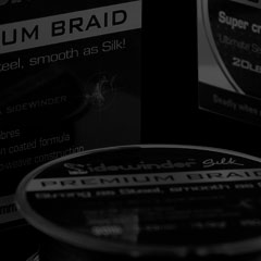 Packaging design for Sidewinder lures