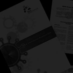 Folder and brochure design for biotechnology and biological sciences research council