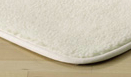CREAM LAMBSWOOL YOGA MAT