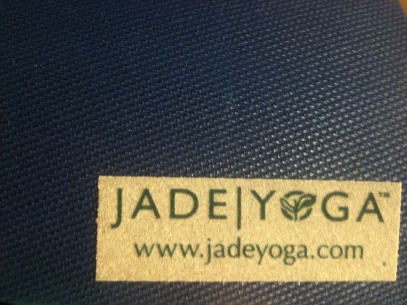 Jade harmony professional rubber yoga mat midnight