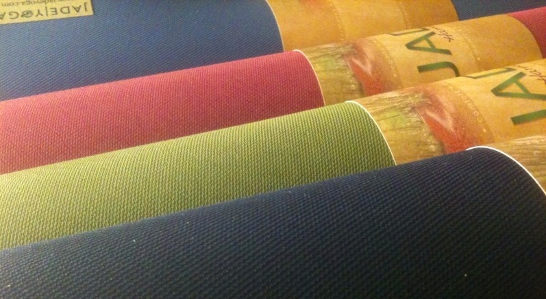 Jade harmony professional rubber yoga mats