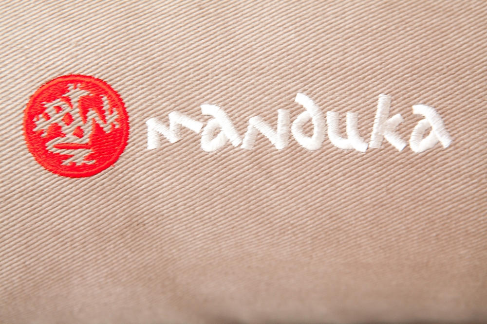 Manduka Matsak Yoga Bag Stone Logo