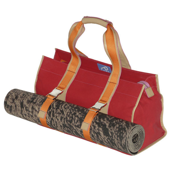PLANK YOGA TOTE RED
