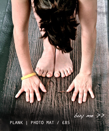 Plank Designs Photo Yoga Mat
