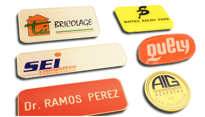 Placas identificativas