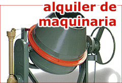 Alquiler de maquinaria