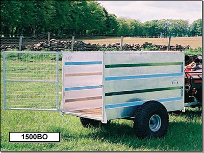 Shropshire Quads basic stock trailer
