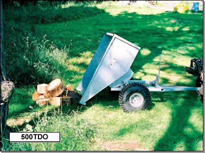 Shropshire Quads tipping trailer for quad atv