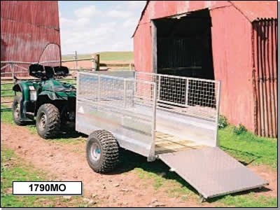 Shropshire Quads off road utility stock trailer