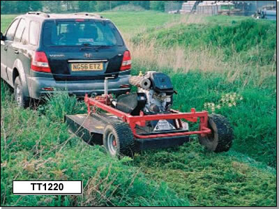 Shropshire Quads ATV topper self powered rotary mower for sale